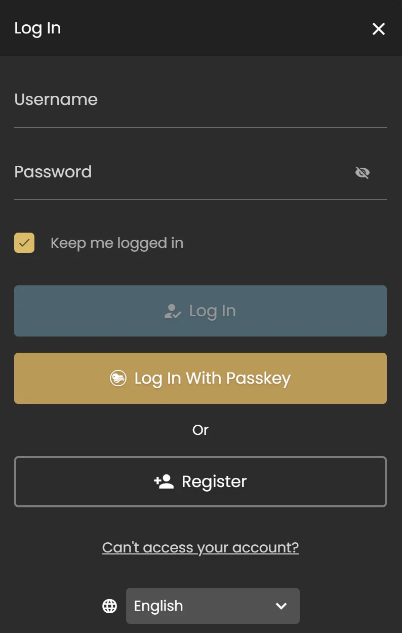 Login